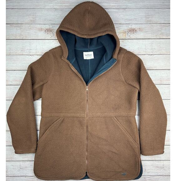 Upwest Cozy Sherpa Full Zip Jacket - Picture 1 of 8